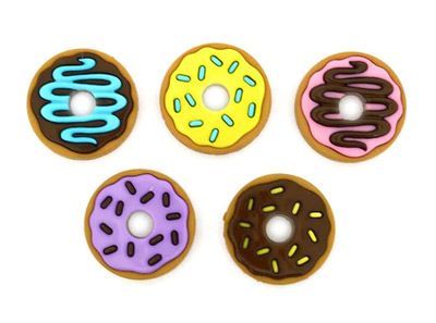 Donut Party Buttons