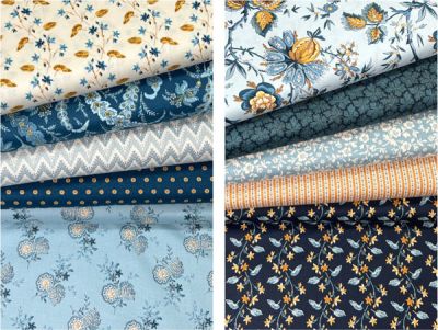 Beach House fabric Fat Quarter Bundle