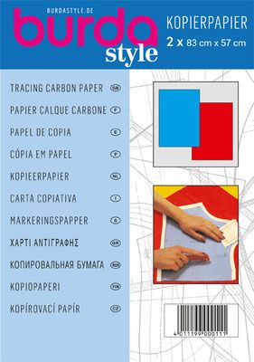 Burda Carbon Paper Red and Blue