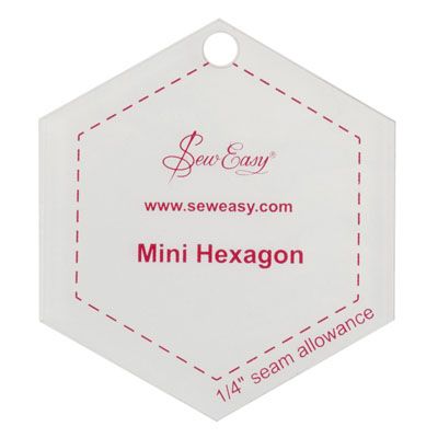 Sew Easy Mini HexagonTemplate