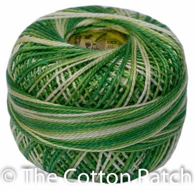 Presencia Perle Cotton #8 Variegated Thread: Colour 9850