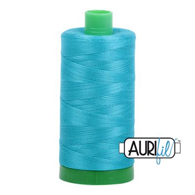 Aurifil 40 Cotton Thread 2810 Turquoise