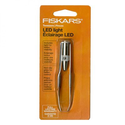 Fiskars LED Tweezers