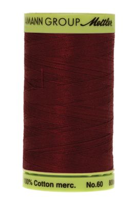 Mettler 60 Cotton Thread 800m 0109 Brown Red