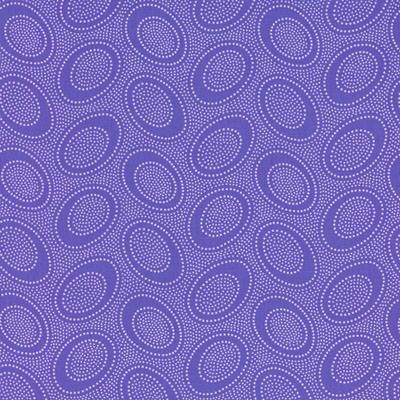 Kaffe Fassett Fabric Aboriginal Dots Iris  (per 1/4 metre)