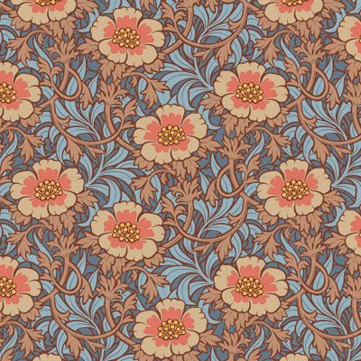 Tilda Hibernation fabric: Winterrose Hazel (per 1/4 metre)