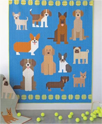 Elizabeth Hartman Patterns: Dog Park