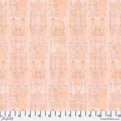 Eclectic Elements Palette fabrics, Pink Toile