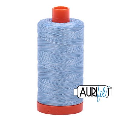 Aurifil 50/2 Stone Washed Denim Thread 3770