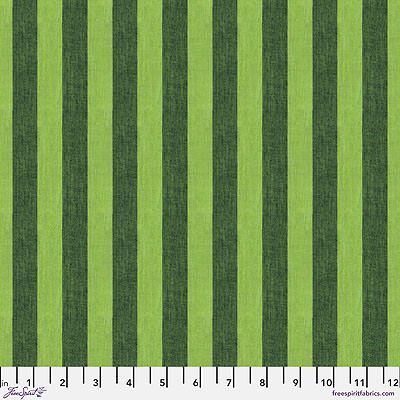 Kaffe Fassett Fabric: Shot Cotton Stripes Wide Watermelon (per 1/4 metre)