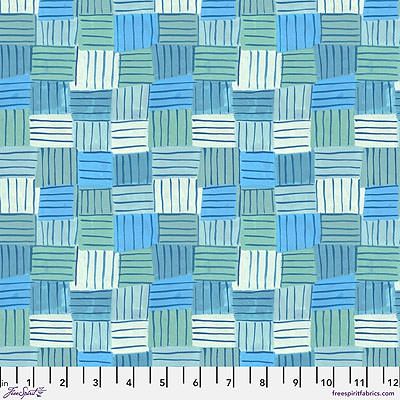 Fresh Picked fabric: Garden Patch Blue (per 1/4 metre)