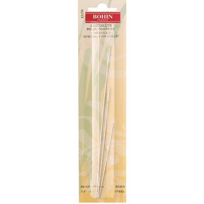 Bohin Needles for Doll Making 3.5' 5' and 7'