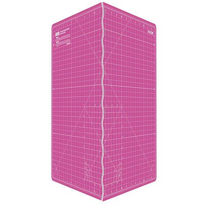 A2 Foldable Single Sided Rotary Cutting Mat Pink