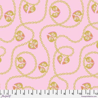 Tula Pink Besties Fabric: Lil Charmer Blossom (per 1/4 metre)