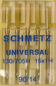 Schmetz Universal Sewing Machine Needles Size 90/14