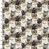 Cats & Dogs fabric: Cool Cats Multi (per 1/4 metre)