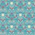 Luna Fabric: Night Garden, Teal