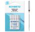 Schmetz Overlocker/Serger Chrome Finish Ball Point Sewing Machine Needles Size 80/12