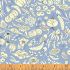 Gardening Fabric: Veggies Sky (per 1/4 metre)