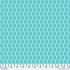 Language of Flowers Fabric: January Turquoise (per 1/4 metre)