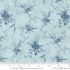 Cascade fabric: Budding Vines Sky (per 1/4 metre)