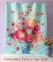 Tilda Solids Embroidery Flower Vase Quilt Kit