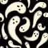 Halloween fabrics: Storybook Halloween, Ghosts