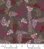 Country Soiree fabric: Marble Yard Autumn Leaves, Berry