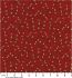 Holiday Flourish, Festive Finery fabric: Gold Berries on Cranberry