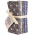 Tilda Sanctuary Fat Quarter Bundle, Eggplant