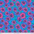 Brandon Mably Fabric Camo Flower Blue (per 1/4 metre)