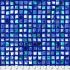 Free Spirit Dance Moves fabric: Disco Blue (per 1/4 metre)