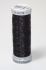 Gutermann Sulky Metallic Thread: Black 7051