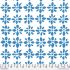 Kaffe Fassett Collective Snow Flower fabric White