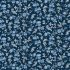 Memories fabric: Trailing Flowers Blue (per 1/4 metre)