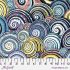 Kaffe Fassett Collective Fabric: Spiral Shells Contrast (per 1/4 metre)