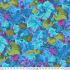 Kaffe Fassett Fabric Grandiose Turquoise (per 1/4 metre)