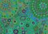 Kaffe Fassett Fabric Millefiore Jade (per 1/4 metre)