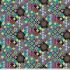 Love Always AM fabric: Postage Due Kaleidoscope (per 1/4 metre)