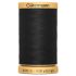 Gutermann Natural Cotton 50 Weight Thread 400m 5201 Black