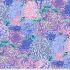 Kaffe Fassett Collective: Hokusai's Mums Grey (per 1/4 metre)