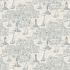 High Tide Fabric: Harbour View, Cream