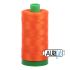 Aurifil 40 Cotton Thread 1104 Neon Orange