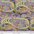 Kaffe Fassett Collective: Paisley Jungle Contrast (per 1/4 metre)