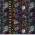 Free Spirit Game Day fabric: Life Multi (per 1/4 metre)