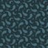 Rainbow Sampler fabric: Large Paisley Teal (per 1/4 metre)