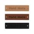 Hand Made Leather Labels Milward