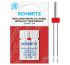 Schmetz Twin Metallic Sewing Machine Needles (2.5/80)  1 needle