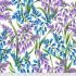 Secret Stream fabric: Bluebells Blue (per 1/4 metre)