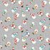 Merry Christmas fabric: Snowmen Light Grey (per 1/4 metre)